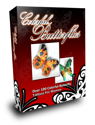 The book is full of color butterfly drawings that can be printed and taken